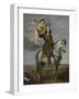 Equestrian Portrait of Archduke Leopold Wilhelm of Austria (1614-166), First Half of 17th C-Jan van den Hoecke-Framed Giclee Print