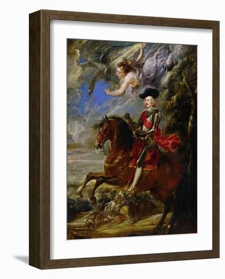 Equestrian Portrait of Cardinal-Infant Ferdinand of Austria (1609-1641)-Peter Paul Rubens-Framed Giclee Print