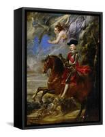 Equestrian Portrait of Cardinal-Infant Ferdinand of Austria (1609-1641)-Peter Paul Rubens-Framed Stretched Canvas