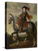 Equestrian Portrait of Cardinal-Infante Ferdinand of Austria, First Third of 17th C-Caspar De Crayer-Stretched Canvas