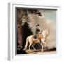 Equestrian Portrait of Catherine II (1729-96) the Great of Russia-Vigilius Erichsen-Framed Giclee Print