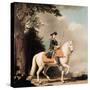 Equestrian Portrait of Catherine II (1729-96) the Great of Russia-Vigilius Erichsen-Stretched Canvas