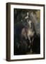 Equestrian Portrait of Charles I, 1635-40 (Oil on Canvas)-Anthony Van Dyck-Framed Giclee Print