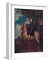 'Equestrian Portrait of Charles I', c1637, (c1915)-Anthony Van Dyck-Framed Giclee Print