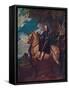 'Equestrian Portrait of Charles I', c1637, (c1915)-Anthony Van Dyck-Framed Stretched Canvas