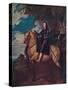 'Equestrian Portrait of Charles I', c1637, (c1915)-Anthony Van Dyck-Stretched Canvas