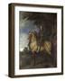 Equestrian Portrait of Charles I, Ca 1638-Sir Anthony Van Dyck-Framed Giclee Print
