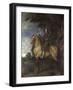 Equestrian Portrait of Charles I, Ca 1638-Sir Anthony Van Dyck-Framed Giclee Print