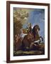 Equestrian Portrait of Charles II of Spain, before 1694-Luca Giordano-Framed Giclee Print