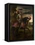 Equestrian Portrait of Charles V of Spain (1500-155), 1548-Titian (Tiziano Vecelli)-Framed Stretched Canvas