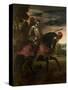 Equestrian Portrait of Charles V of Spain (1500-155), 1548-Titian (Tiziano Vecelli)-Stretched Canvas