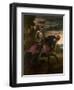 Equestrian Portrait of Charles V of Spain (1500-155), 1548-Titian (Tiziano Vecelli)-Framed Premium Giclee Print