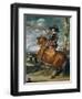 Equestrian Portrait of Don Gaspar De Guzman (1587-1645) Count-Duke of Olivares, 1634-Diego Velazquez-Framed Premium Giclee Print