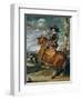 Equestrian Portrait of Don Gaspar De Guzman (1587-1645) Count-Duke of Olivares, 1634-Diego Velazquez-Framed Premium Giclee Print