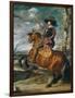 Equestrian Portrait of Don Gaspar De Guzman (1587-1645) Count-Duke of Olivares, 1634-Diego Velazquez-Framed Premium Giclee Print