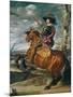 Equestrian Portrait of Don Gaspar De Guzman (1587-1645) Count-Duke of Olivares, 1634-Diego Velazquez-Mounted Premium Giclee Print