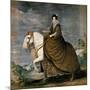 Equestrian Portrait of Elisabeth De France, Wife of Philip IV of Spain, 1629-1635-Diego Velazquez-Mounted Giclee Print