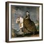 Equestrian Portrait of Elisabeth De France, Wife of Philip IV of Spain, 1629-1635-Diego Velazquez-Framed Giclee Print