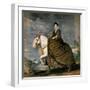 Equestrian Portrait of Elisabeth De France, Wife of Philip IV of Spain, 1629-1635-Diego Velazquez-Framed Giclee Print