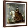 Equestrian Portrait of Elisabeth De France, Wife of Philip Iv of Spain-Diego Velazquez-Framed Giclee Print