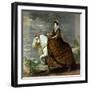 Equestrian Portrait of Elisabeth De France, Wife of Philip Iv of Spain-Diego Velazquez-Framed Giclee Print