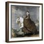 Equestrian Portrait of Elisabeth of France, Queen Consort of Spain, Between 1630 and 1635-Diego Velazquez-Framed Giclee Print