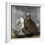 Equestrian Portrait of Elisabeth of France, Queen Consort of Spain, Between 1630 and 1635-Diego Velazquez-Framed Giclee Print