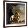 Equestrian Portrait of Empress Catherine II, (1729-179), after 1762-Vigilius Erichsen-Framed Giclee Print