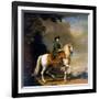 Equestrian Portrait of Empress Catherine II, (1729-179), after 1762-Vigilius Erichsen-Framed Giclee Print