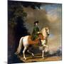 Equestrian Portrait of Empress Catherine II, (1729-179), after 1762-Vigilius Erichsen-Mounted Giclee Print