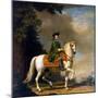 Equestrian Portrait of Empress Catherine II, (1729-179), after 1762-Vigilius Erichsen-Mounted Giclee Print