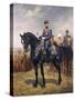 Equestrian Portrait of Ferdinand Foch-null-Stretched Canvas