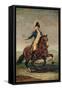 Equestrian Portrait of Ferdinand VII (1784-1833) King of Spain-Francisco de Goya-Framed Stretched Canvas