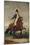 Equestrian Portrait of Ferdinand VII (1784-1833) King of Spain-Francisco de Goya-Mounted Giclee Print