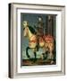 Equestrian Portrait of Francis I of France-Francois Clouet-Framed Giclee Print