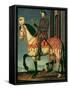 Equestrian Portrait of Francis I of France-Francois Clouet-Framed Stretched Canvas