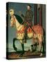 Equestrian Portrait of Francis I of France-Francois Clouet-Stretched Canvas