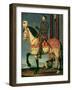 Equestrian Portrait of Francis I of France-Francois Clouet-Framed Giclee Print