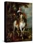 Equestrian Portrait of Francisco De Moncada, Marquis of Aytona and Count of Ossuna-Sir Anthony Van Dyck-Stretched Canvas