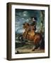 Equestrian Portrait of Gaspar De Guzman, Duke of Olivares-Diego Velazquez-Framed Giclee Print