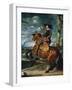 Equestrian Portrait of Gaspar De Guzman, Duke of Olivares-Diego Velazquez-Framed Giclee Print