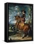 Equestrian Portrait of Gaspar De Guzman, Duke of Olivares-Diego Velazquez-Framed Stretched Canvas