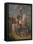 Equestrian Portrait of General Jean Rapp (1771-1821) 1816 (Oil on Canvas)-Louis Jean Francois I Lagrenee-Framed Stretched Canvas