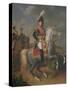 Equestrian Portrait of General Jean Rapp (1771-1821) 1816 (Oil on Canvas)-Louis Jean Francois I Lagrenee-Stretched Canvas