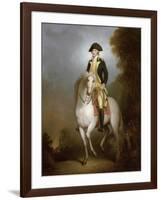 Equestrian Portrait of George Washington-Peale-Framed Giclee Print