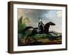 Equestrian Portrait of Grand Prince Alexander Nikolayevich, (1818-188), 1832-Franz Kruguer-Framed Giclee Print