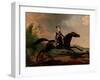 Equestrian Portrait of Grand Prince Alexander Nikolayevich (1818-188), 1832-Franz Krüger-Framed Giclee Print