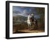 Equestrian Portrait of Henri De La Tour D'Auvergne before Maastricht 1673, after 1675-Adam Frans van der Meulen-Framed Giclee Print