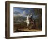 Equestrian Portrait of Henri De La Tour D'Auvergne before Maastricht 1673, after 1675-Adam Frans van der Meulen-Framed Giclee Print