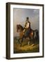 Equestrian Portrait of Holy Roman Emperor Francis II, (1768-183), 1832-Johann Peter Krafft-Framed Giclee Print